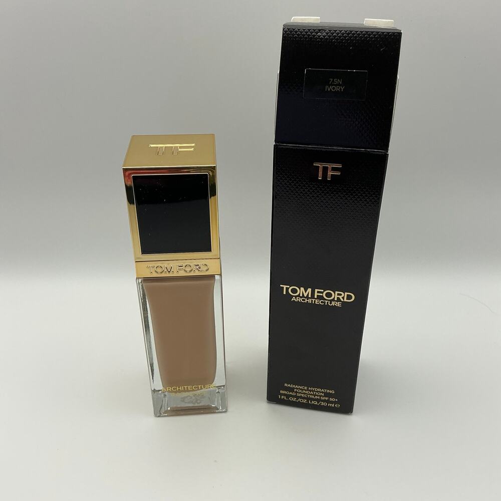 Tom Ford Architecture Soft Matte Foundation SPF 50 7.5N Ivory NIB - Picture 5 of 9